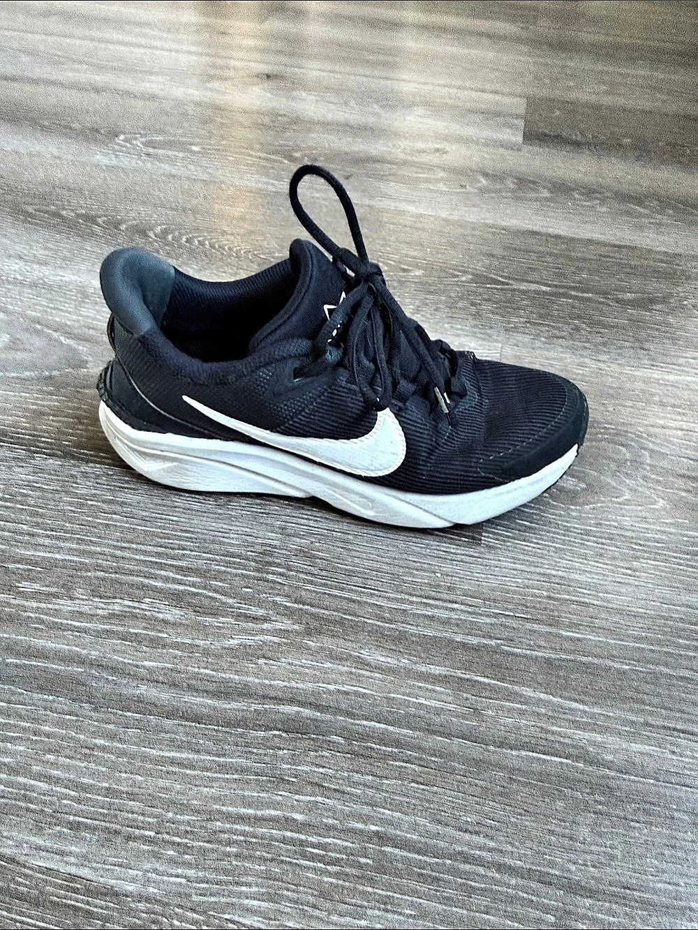Nike NikeCourt Air Zoom Vapor Cage 4 Rafa Black & White Athletic Shoes